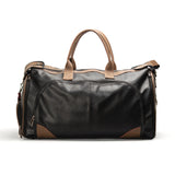 Black and Brown Duffel