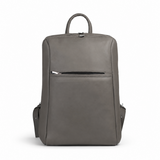 Forge Grey Leather Backpack