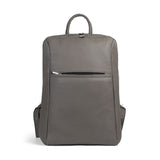 Forge Gray Leather Backpack