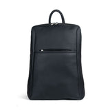 Phantom Black Leather Backpack