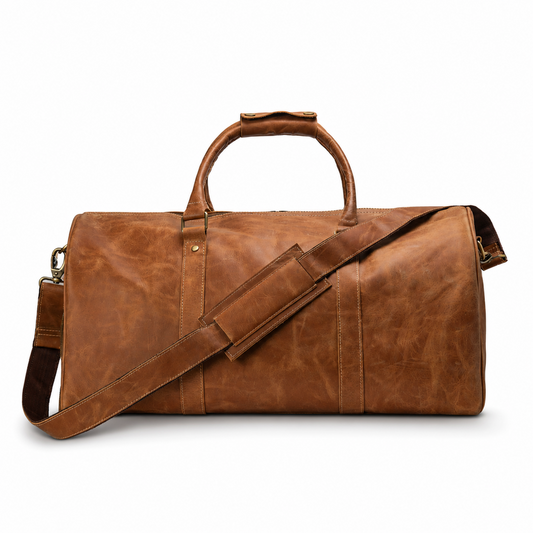 Frontier Leather Duffle Bag