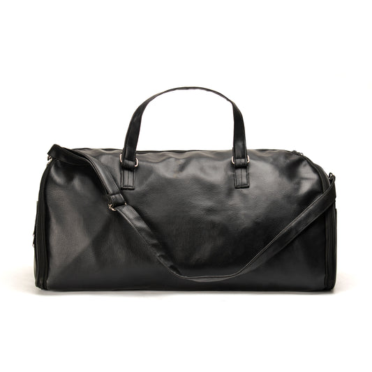 Sleek Black Duffel