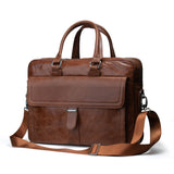 Huston Brown Laptop Bag