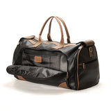 Black and Brown Duffel