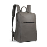 Forge Gray Leather Backpack