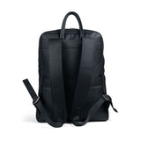 Phantom Black Leather Backpack