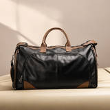 Black and Brown Duffle