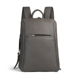 Forge Gray Leather Backpack