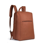 Metro Brown Leather Backpack