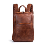 Canyon Brown Leather Backpack