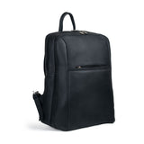 Phantom Black Leather Backpack
