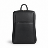 Phantom Black Leather Backpack