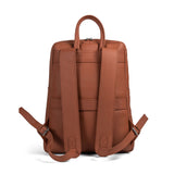 Metro Brown Leather Backpack