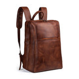 Canyon Brown Leather Backpack