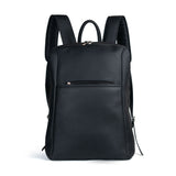 Phantom Black Leather Backpack