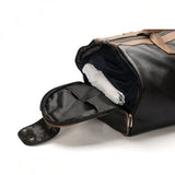 Black and Brown Duffel