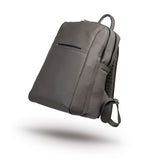 Forge Gray Leather Backpack