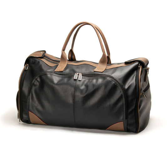 Black and Brown Duffel