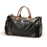 Black and Brown Duffel
