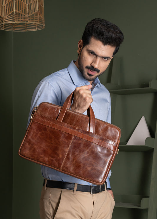 Bronze Laptop Bag