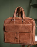 Huston Brown Laptop Bag