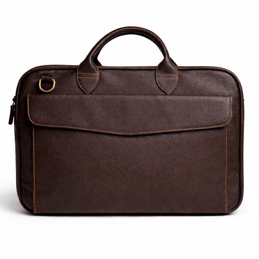 Heritage Leather Laptop Briefcase