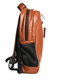 Elite Brown Leather Backpack for Men