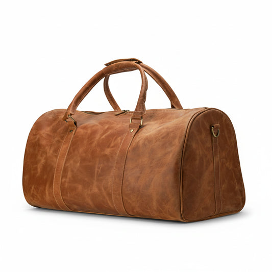 Frontier Leather Duffel Bag