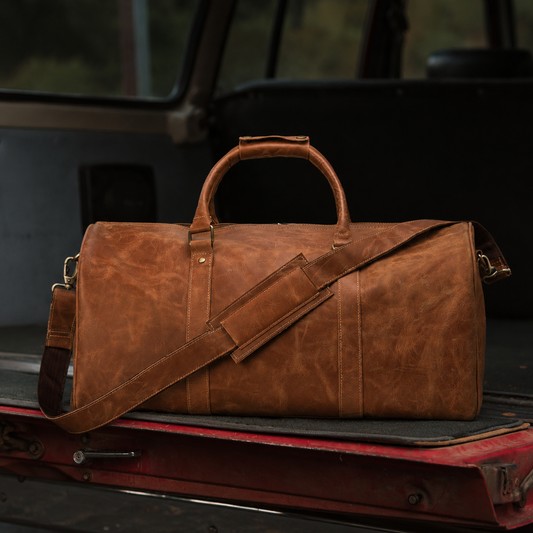 Frontier Leather Duffle Bag