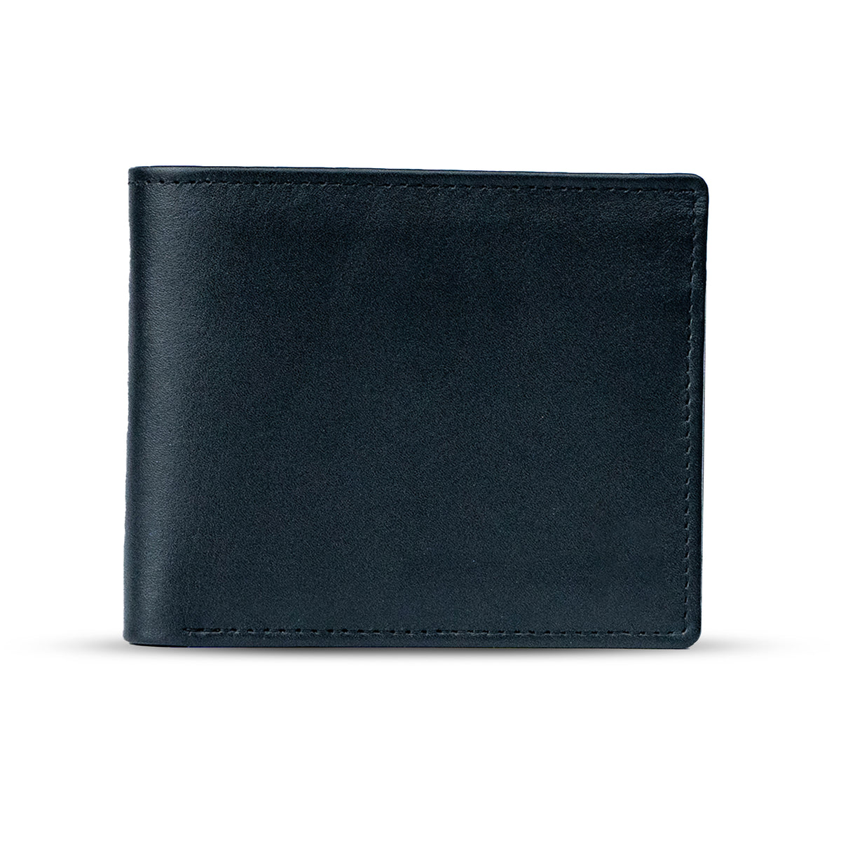 Forge Black Leather Wallet