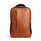 Elite Brown Leather Backpack for Men