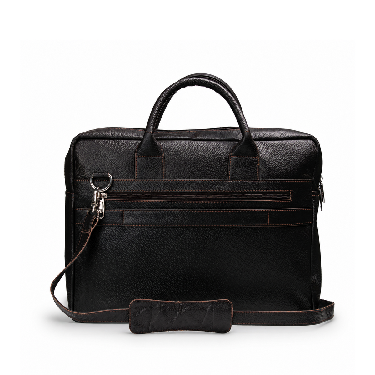 Vista Dark Brown Laptop Bag
