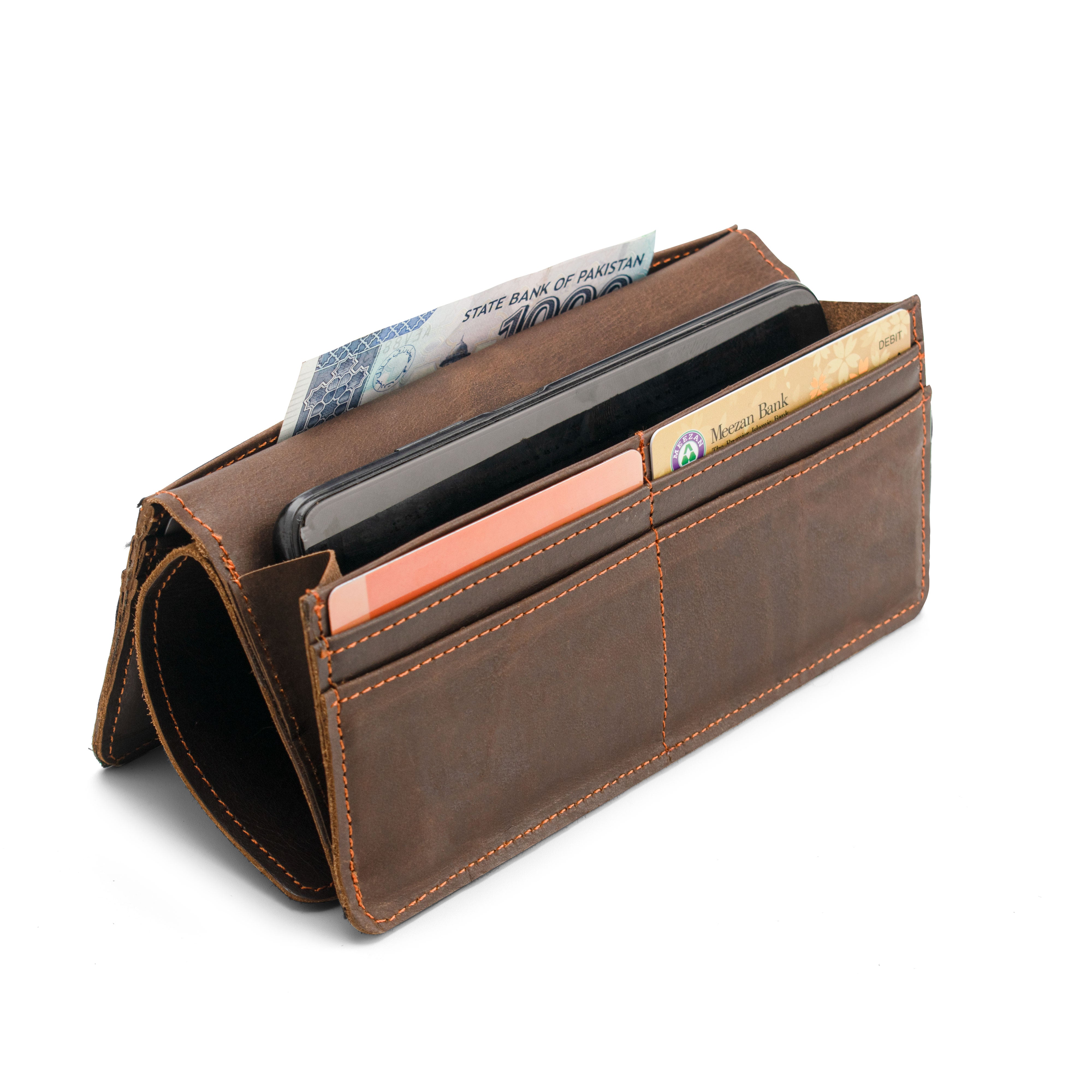 Dark Brown Travel Pouch