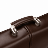 Aldermere/Dark Brown leather laptop bag