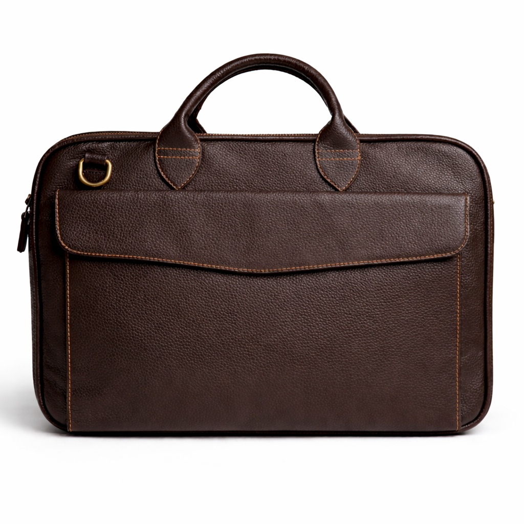 Heritage Leather Laptop Briefcase