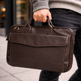Heritage Leather Laptop Briefcase