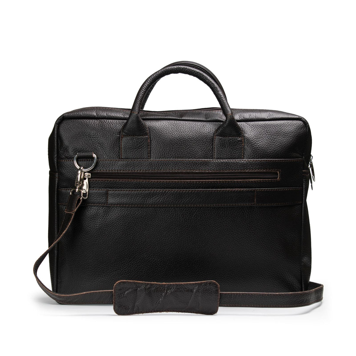 Vista Dark Brown Laptop Bag