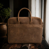 Rustic Brown laptop bag