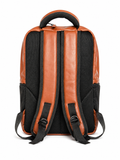 Elite Brown Leather Backpack for Men