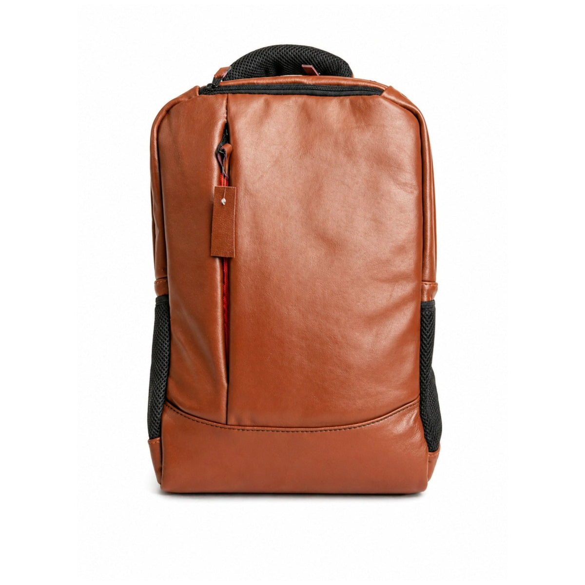 Elite Brown Leather Backpack for Men
